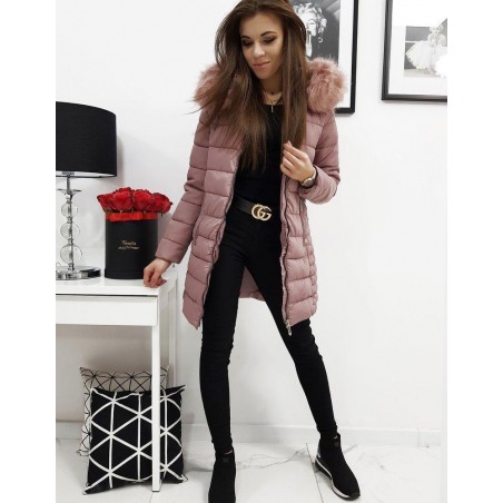 Dámska ružová zimná bunda AMELIA TY1037