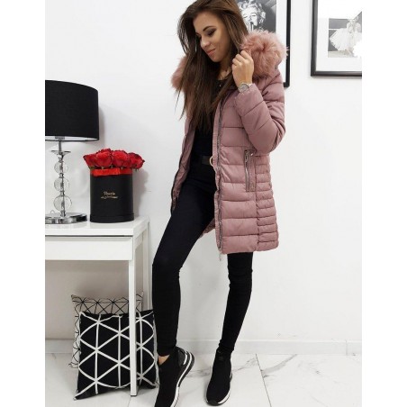 Dámska ružová zimná bunda AMELIA TY1037