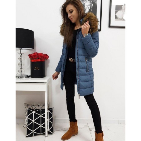 Dámska modrá zimná bunda AMELIA TY1038