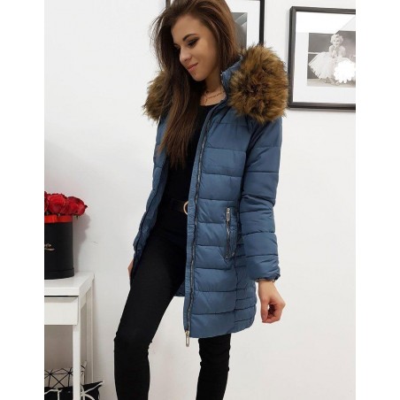 Dámska modrá zimná bunda AMELIA TY1038