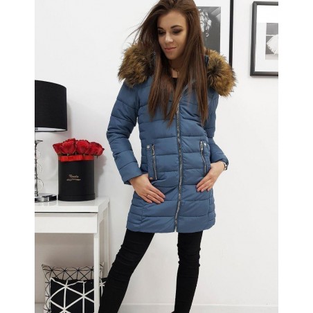 Dámska modrá zimná bunda AMELIA TY1038
