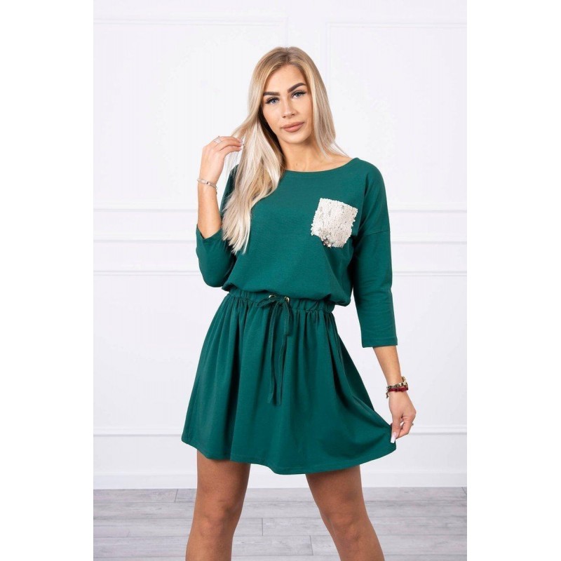 Šaty pre dámy 9004 - zelené