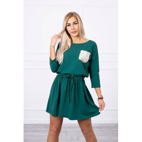 Šaty pre dámy 9004 - zelené