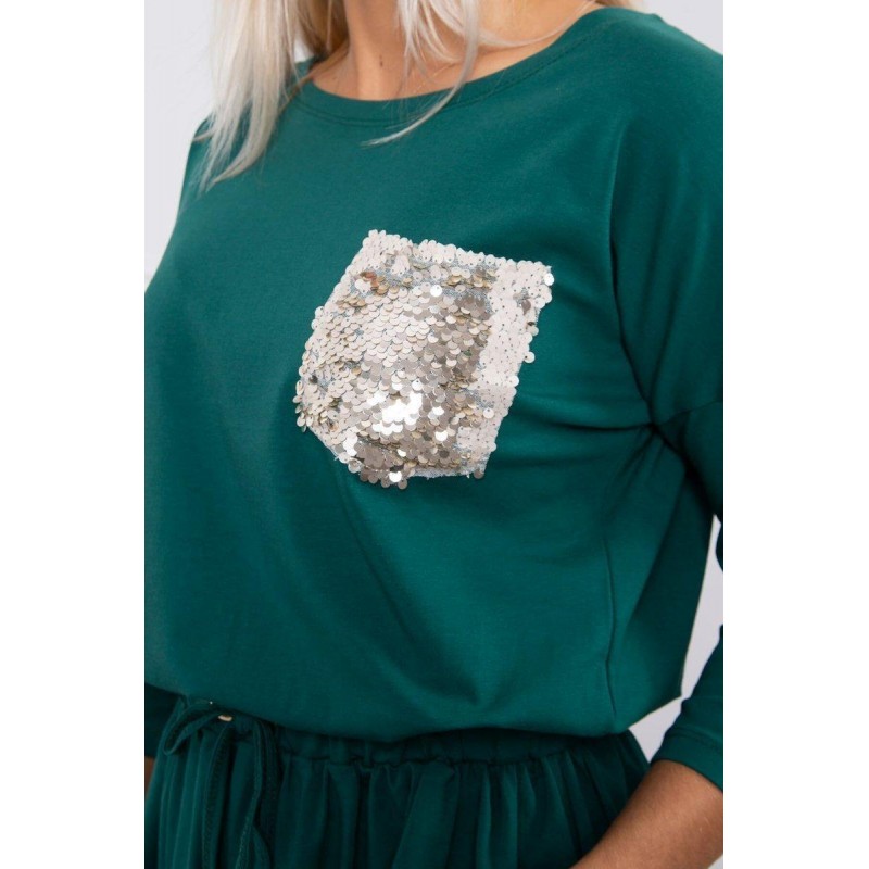 Šaty pre dámy 9004 - zelené