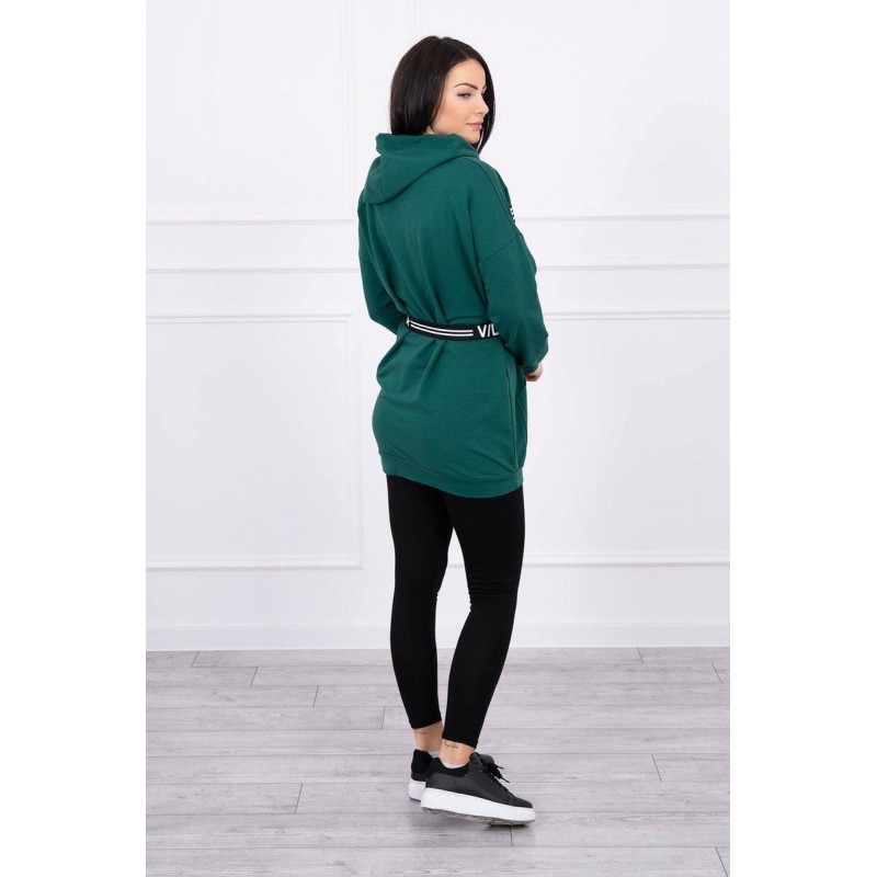 Dámske zelené šaty 0140