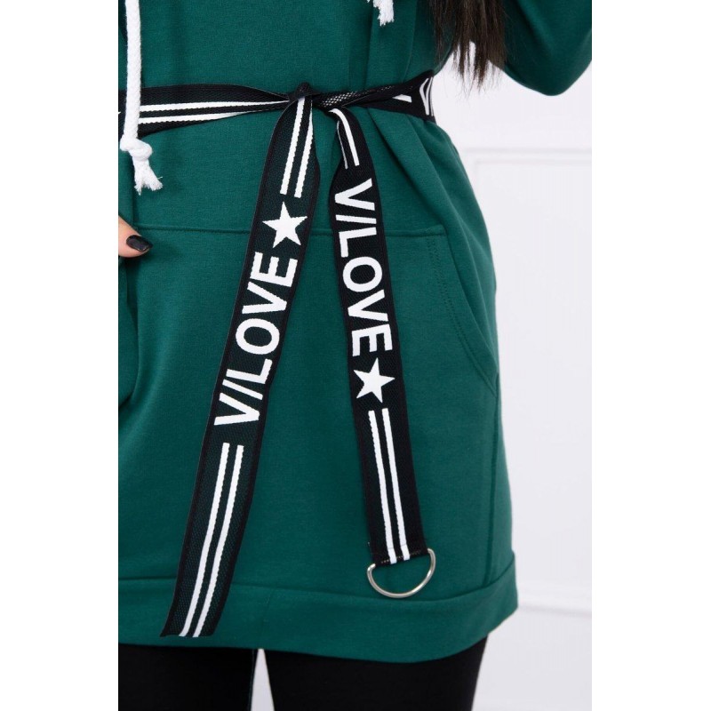 Dámske zelené šaty 0140