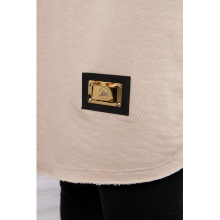 Kardigán s kapucňou pre dámy 033 - béžový