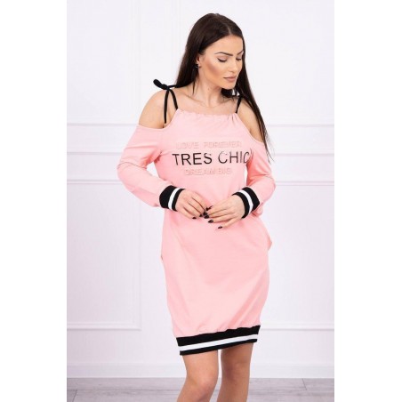 Marhuľové dámske šaty 62182