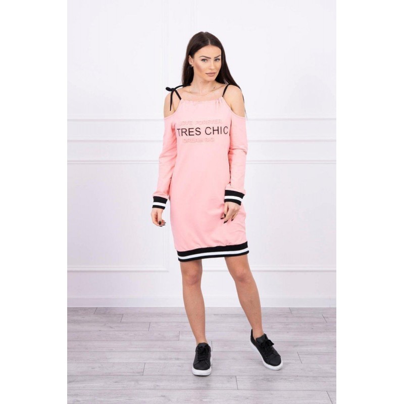 Marhuľové dámske šaty 62182