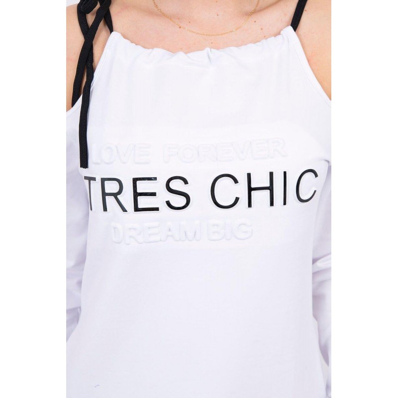 Biele dámske šaty 62182