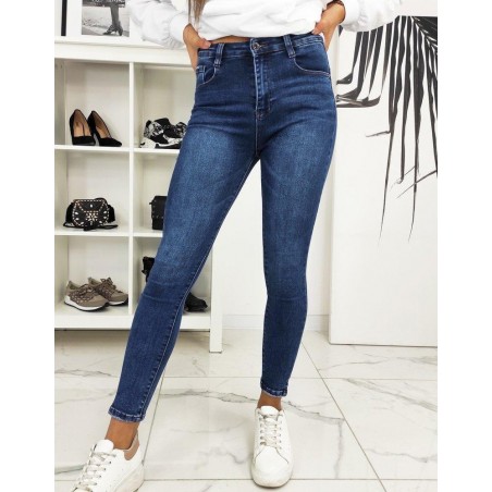 Dámske rifle Skinny Fit SONIC UY0627 - modré