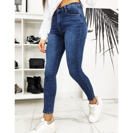 Dámske rifle Skinny Fit SONIC UY0627 - modré