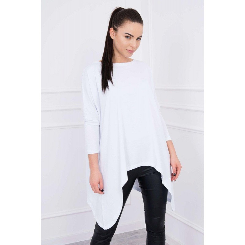 Dámska blúzka oversize 8875 - biela