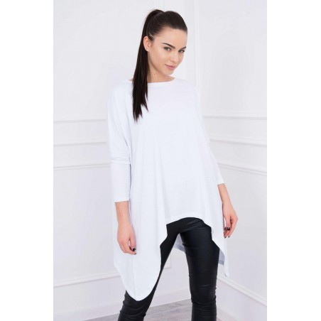 Dámska blúzka oversize 8875 - biela