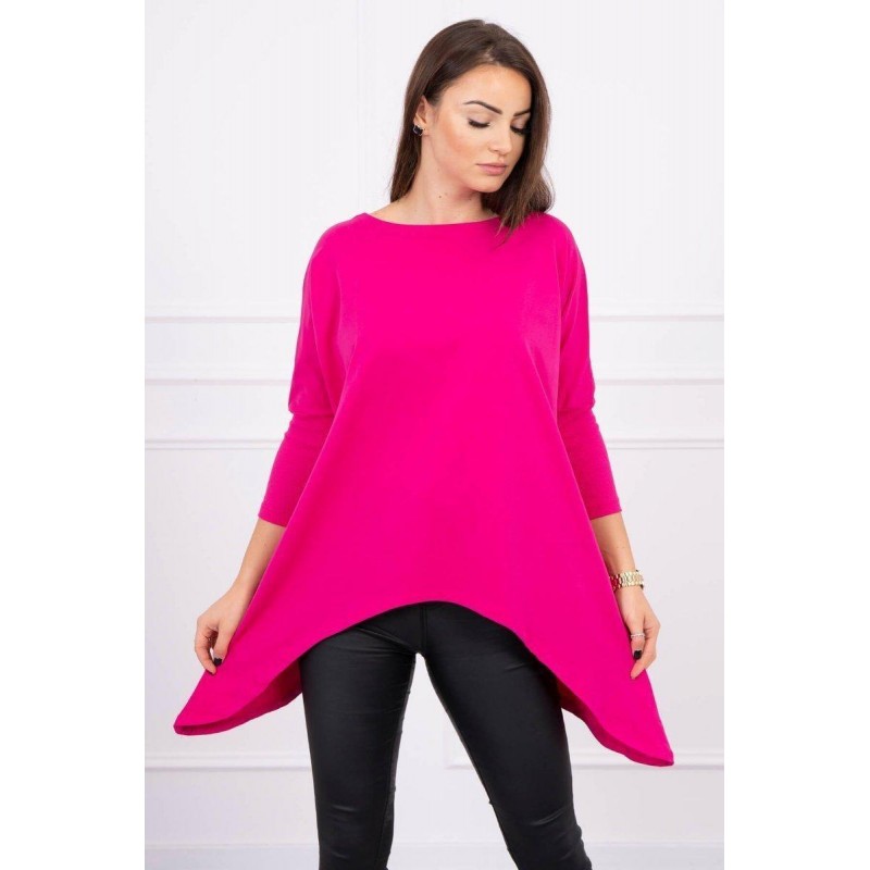 Dámska blúzka oversize 8875 - fuchsiová