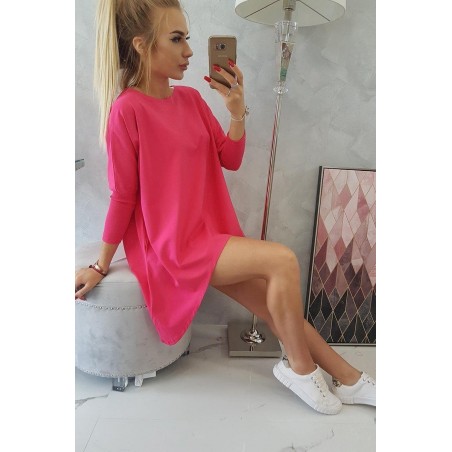 Dámska blúzka oversize 8875 - fuchsiová