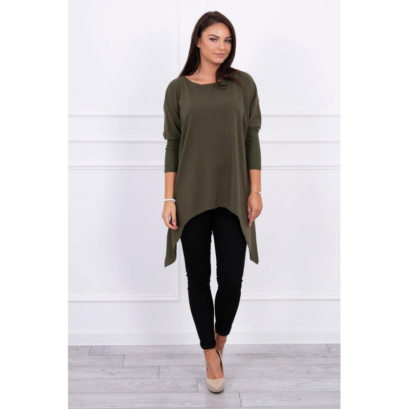 Dámska blúzka oversize 8875 - kaki