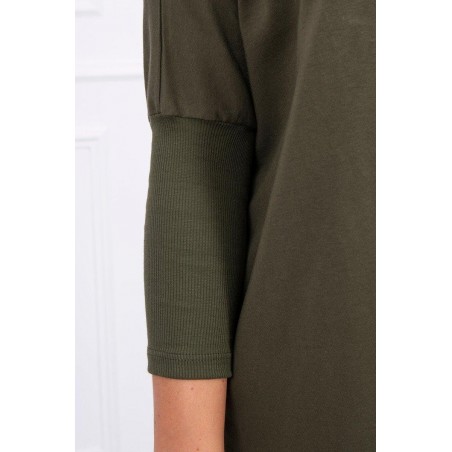 Dámska blúzka oversize 8875 - kaki