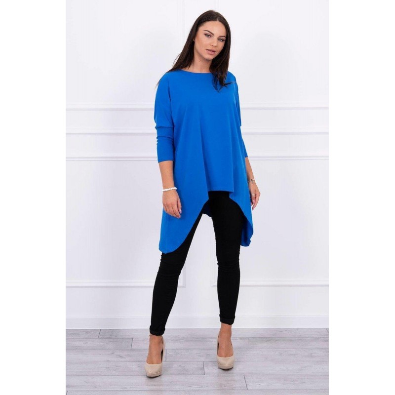 Dámska blúzka oversize 8875 - kráľovská modrá