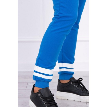 Dámska tepláková súprava Girl Revolution 8849 - modrá