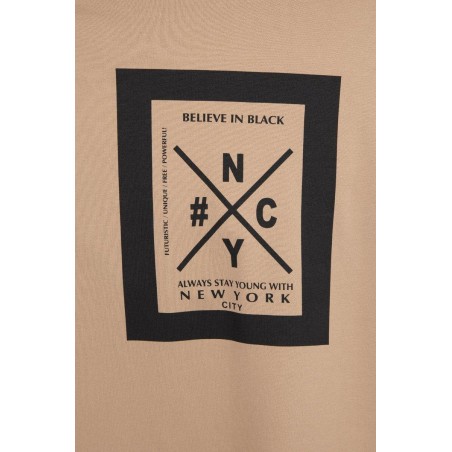 Kamelový dámsky kardigán s kapucňou 0044