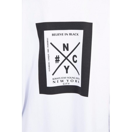 Biely dámsky kardigán s kapucňou 0044