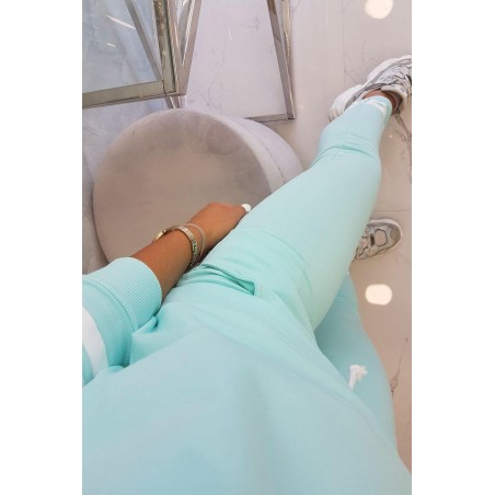 Dámska tepláková súprava Girl Revolution 8849 - mätová