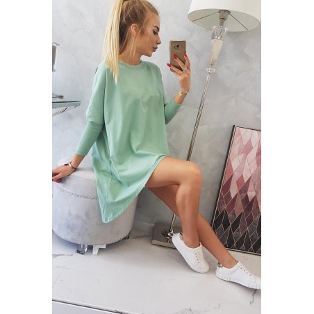 Dámska blúzka oversize 8875 - tmavomätová
