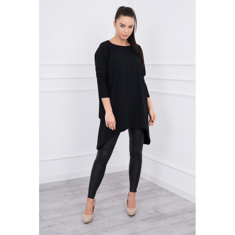 Dámska blúzka oversize 8875 - čierna
