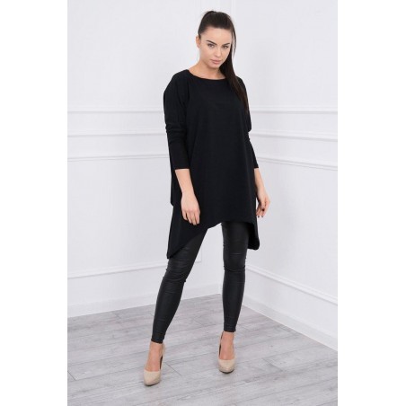Dámska blúzka oversize 8875 - čierna