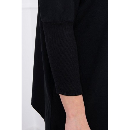 Dámska blúzka oversize 8875 - čierna