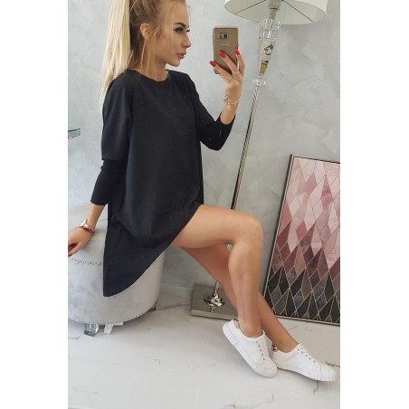 Dámska blúzka oversize 8875 - čierna