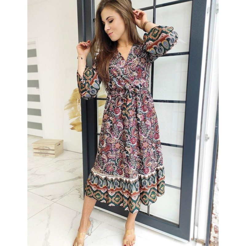 Dámske farebné šaty DENISA EY1364