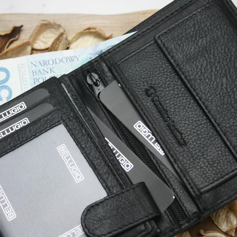 Peňaženka kožená pre pánov RFID EM-96R-034