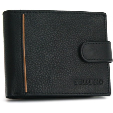 Malá kožená pánska peňaženka RFID EM-96R-035
