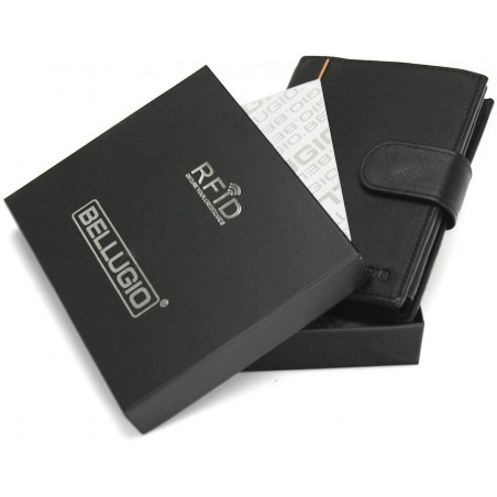 Pánska kožená peňaženka s RFID EM-96R-073