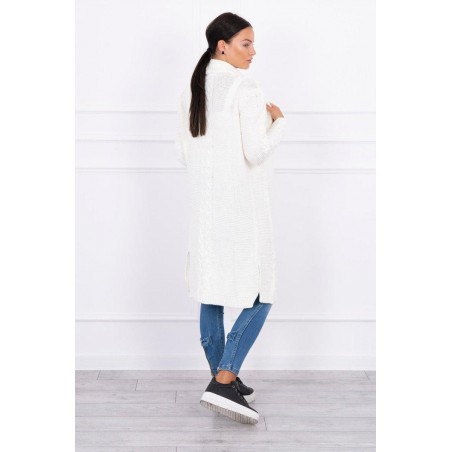 Ecru kardigán pre dámy 2019-1