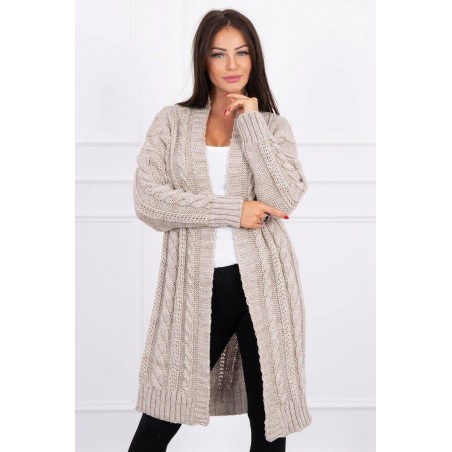 Dámsky pletený kardigán 2019-21 - béžový