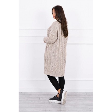 Dámsky pletený kardigán 2019-21 - béžový