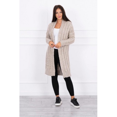 Dámsky pletený kardigán 2019-21 - béžový