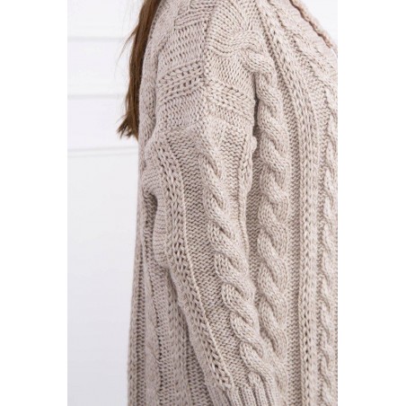Dámsky pletený kardigán 2019-21 - béžový