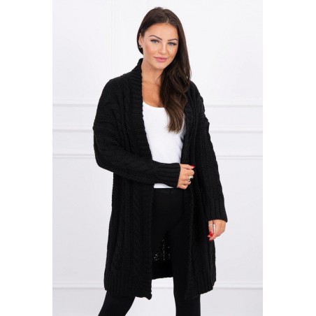 Dámsky pletený kardigán 2019-21 - čierny