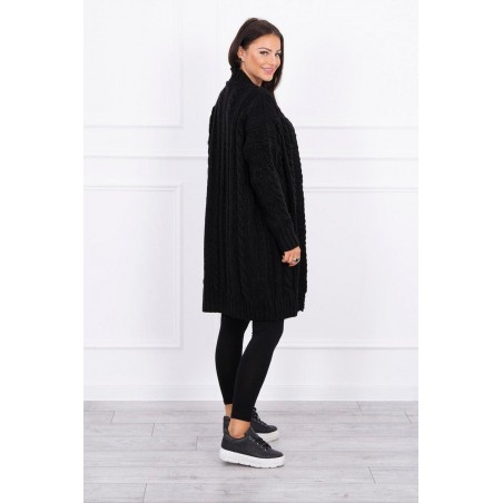 Dámsky pletený kardigán 2019-21 - čierny
