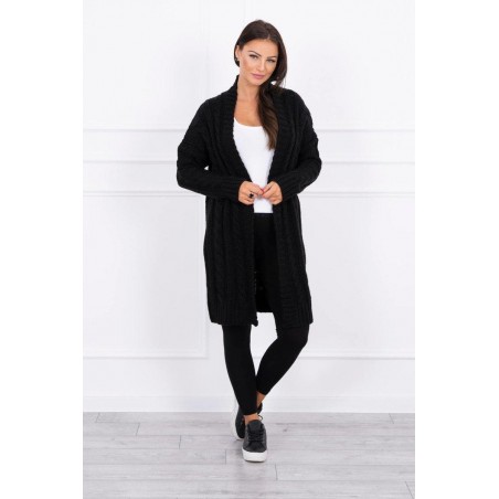 Dámsky pletený kardigán 2019-21 - čierny