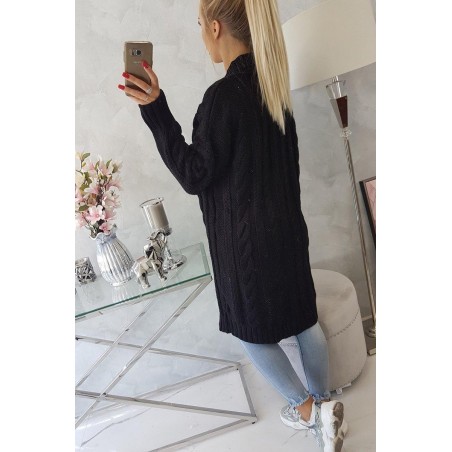 Dámsky pletený kardigán 2019-21 - čierny