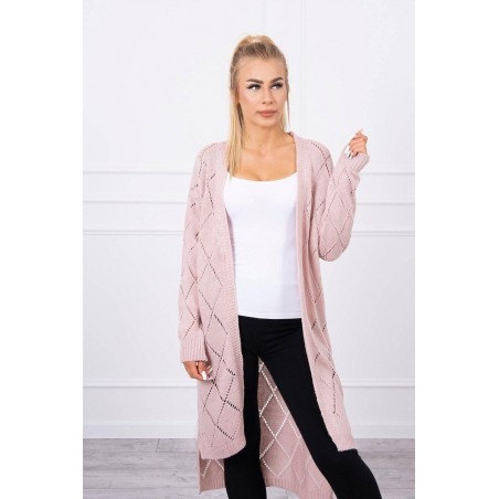 Kardigán pre dámy 2020-4 - svetloružový