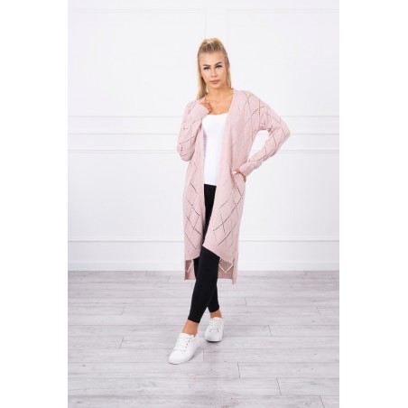 Kardigán pre dámy 2020-4 - svetloružový