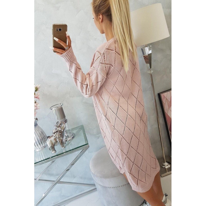 Kardigán pre dámy 2020-4 - svetloružový