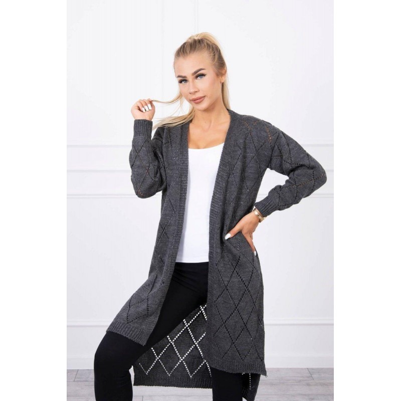 Kardigán pre dámy 2020-4 - grafitový