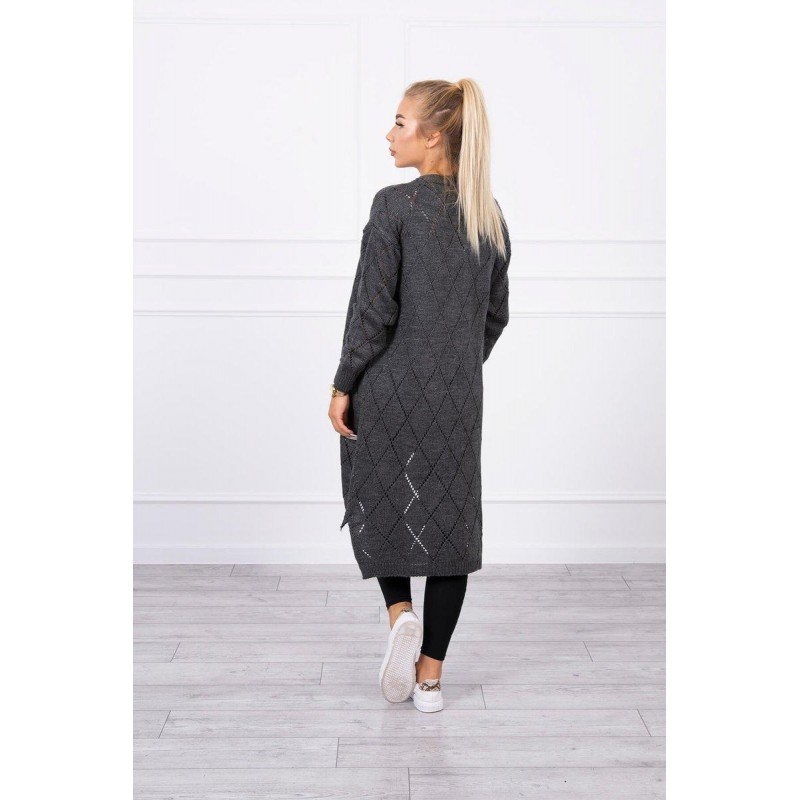 Kardigán pre dámy 2020-4 - grafitový